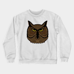 Great Horned Owl Crewneck Sweatshirt